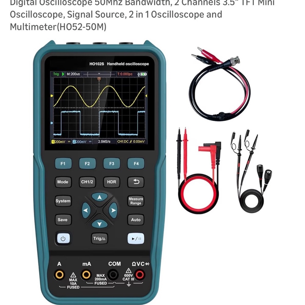 Handheld Oscilloscope - HANMATEK
